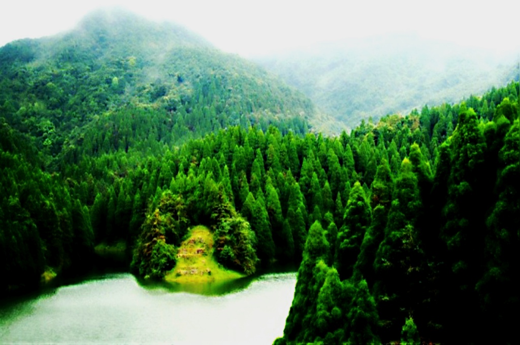 广西大山旅游风景,广西北流大容山的风景和天气