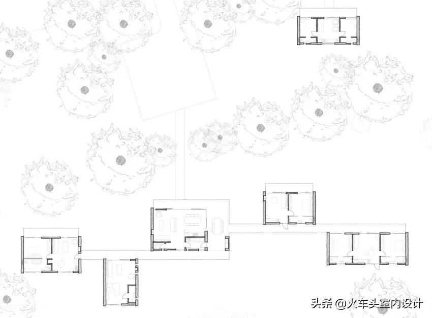 383㎡现代风度假屋，用混凝土打造自然野性之美