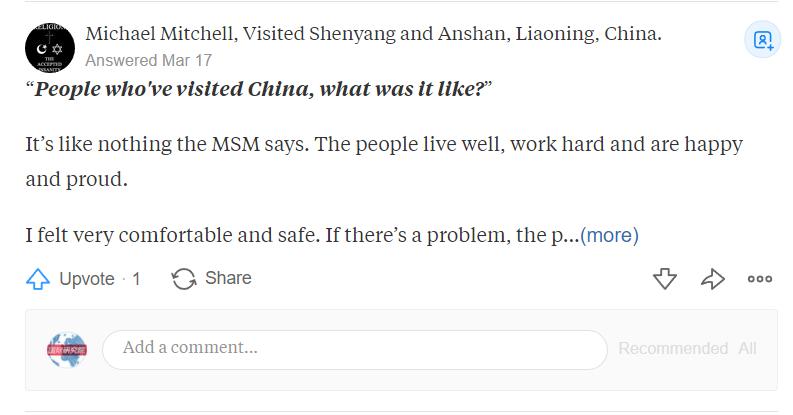 美国知乎老外对中国女孩评价,美国老外知乎