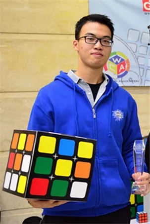 魔方单项全国前十：东南大学“魔方少年”