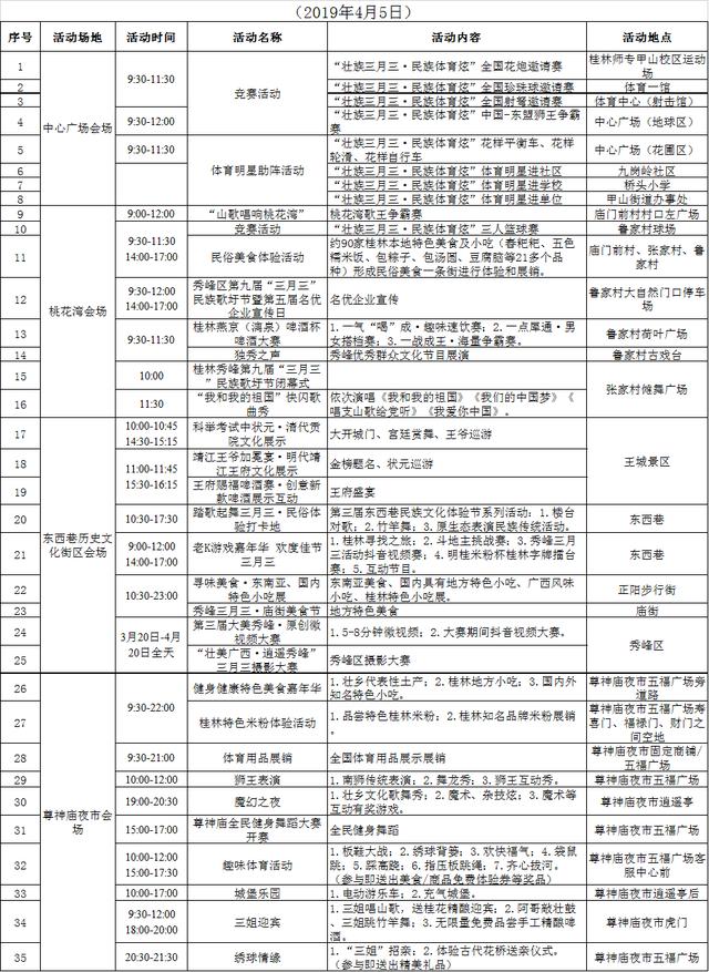 壮族三月三桂林景色,广西桂林秀峰东西巷三月三歌圩节