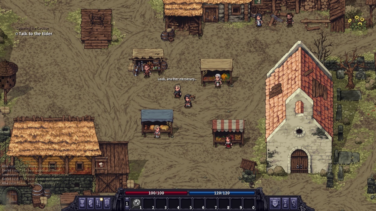 硬核像素回合RPG,这款Steam新作集多种要素于一身