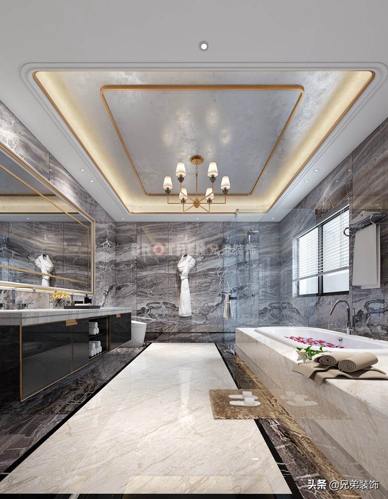 庆隆山外山一线高尔夫半山别墅,庆隆高尔夫联排别墅装修