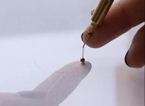 法式珠绣基础入门教程,法式刺绣小珠怎么绣