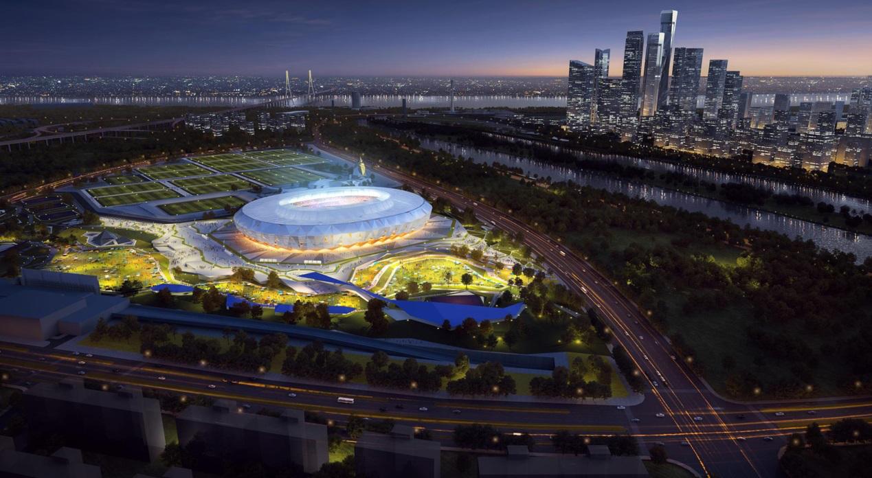 恒大十万人体育场,恒大十万人足球场