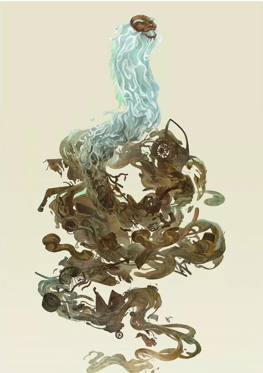 全球50位艺术家致敬宫崎骏作品