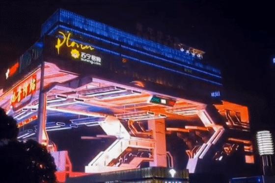 裸眼3d魔幻大巨屏,裸眼3d大屏首秀