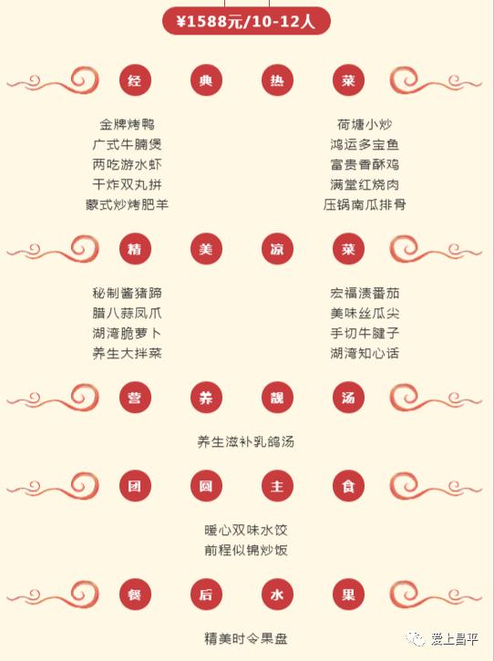 年末盛宴｜除夕夜去哪干饭？昌平年夜饭通关秘籍来了！