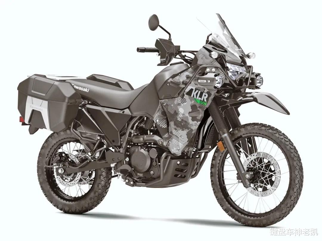 川崎发布2022款KLR650，“异兽不够硬”的欠缺得到弥补