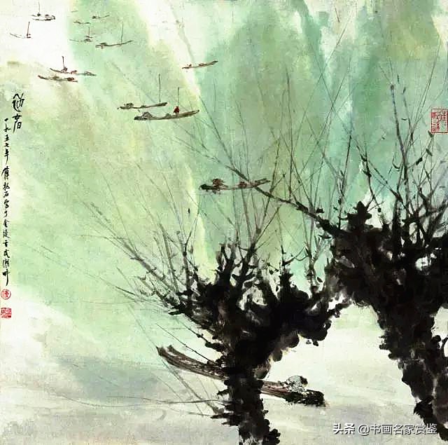 100幅傅抱石作品欣赏,傅抱石人物作品高清大图