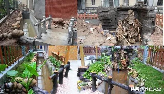 小桥流水制作全过程,小桥流水鱼缸造景技巧