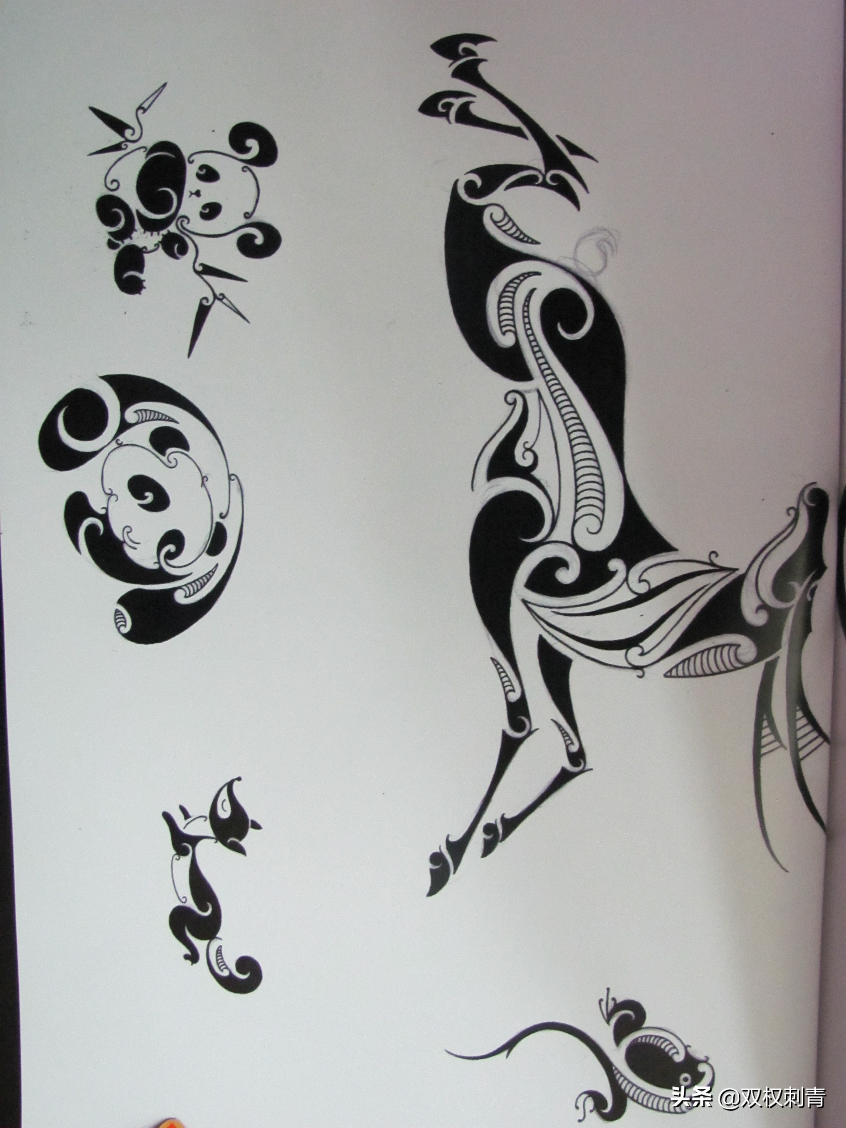 凤凰图腾图,张氏图腾图