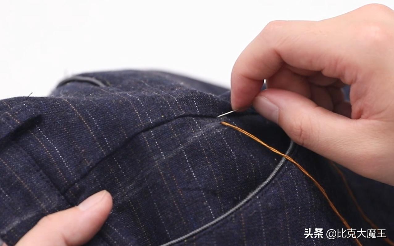 裤子裤腰大了不要扔！不用剪不用拆，教你轻松收裤腰，方法太棒了