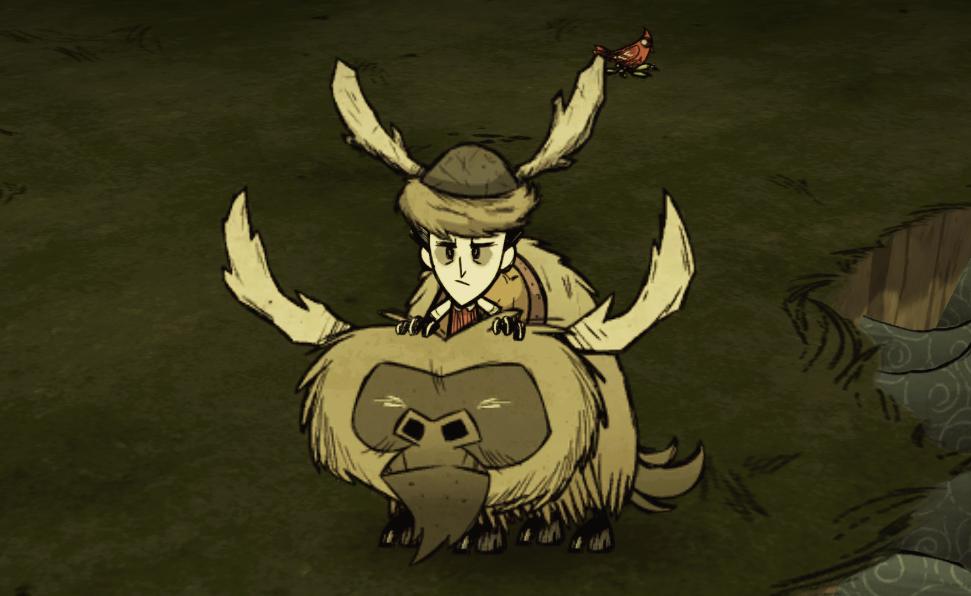 饥荒游戏里的牛,饥荒游戏中那些奇葩的回血方式