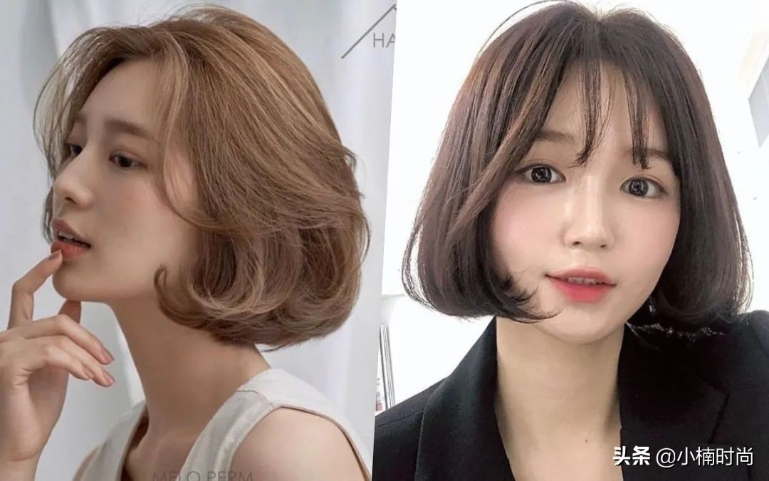 2021年流行的瓜子脸女生发型,2020年女生流行的发型圆脸