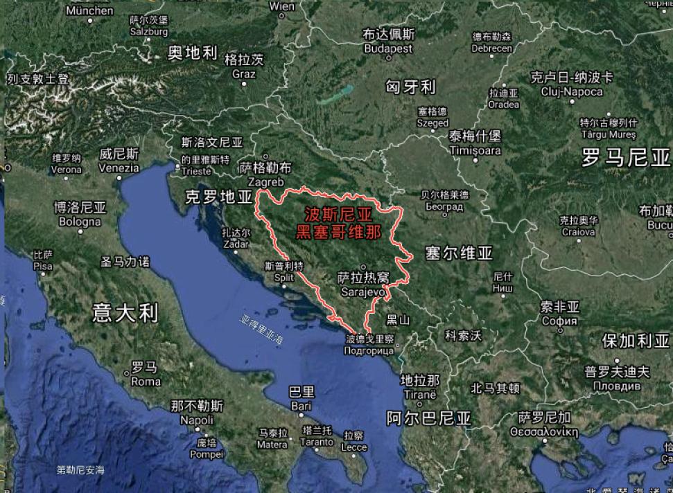 塞尔维亚波黑黑山都属于东欧吗,黑山和塞尔维亚的恩怨
