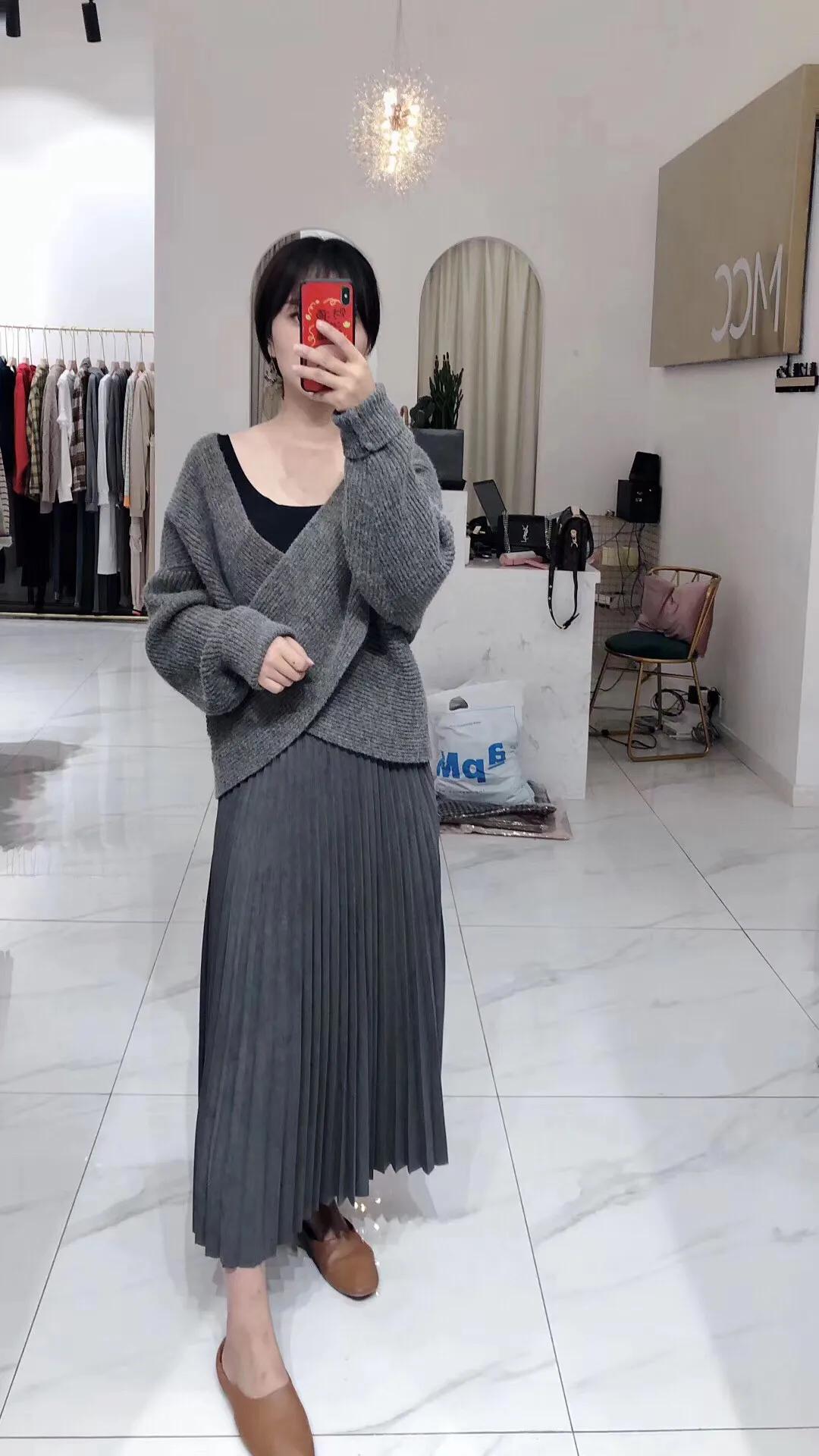 什么样的v领针织毛衣显瘦,冬天穿的v领毛衣显胖怎么办