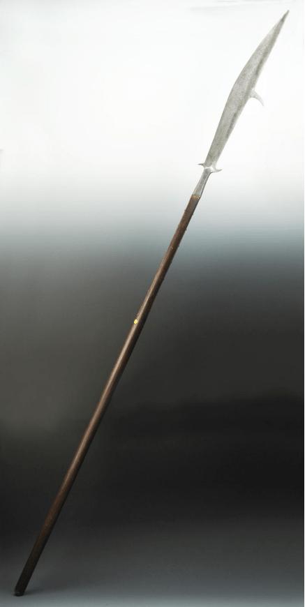 雁翎刀日本刀,双手长柄雁翎刀