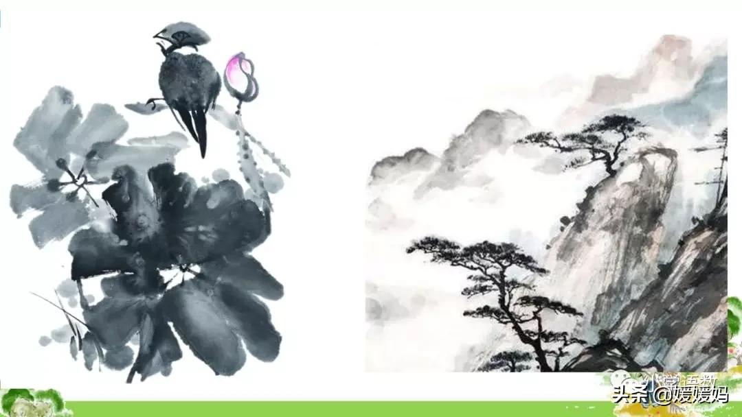 三年级下册语文第18课水墨画,三下语文18课童年的水墨画