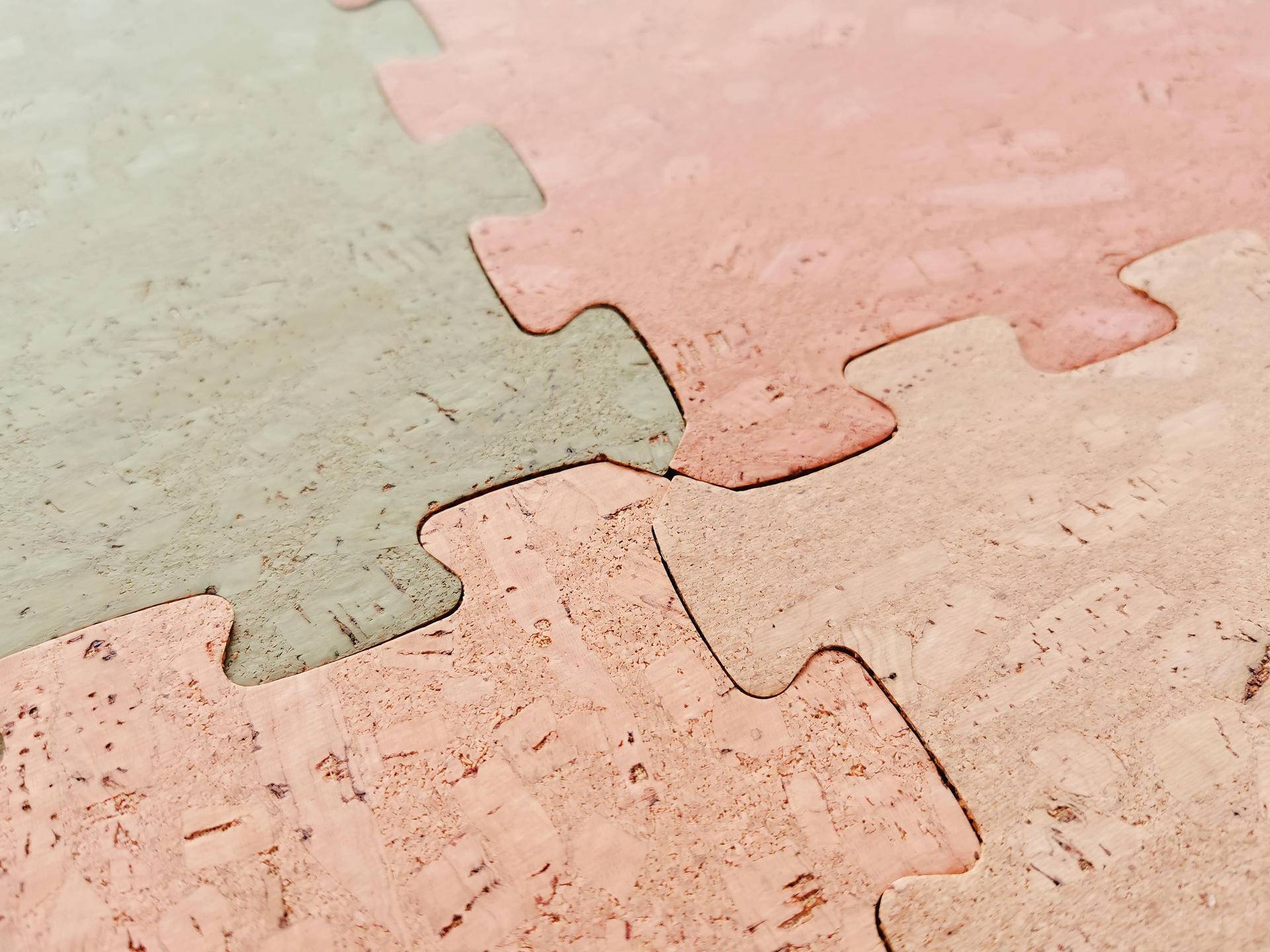 橡儿天然软木拼接地垫,装点你的家居风格