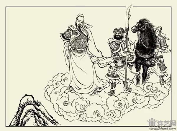 三国演义玉泉山显圣,三国演义连环画珍藏版上下两册