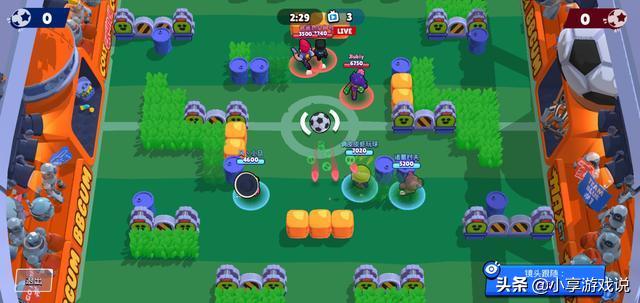荒野乱斗铲子足球模式打法思路,荒野乱斗足球技巧教学