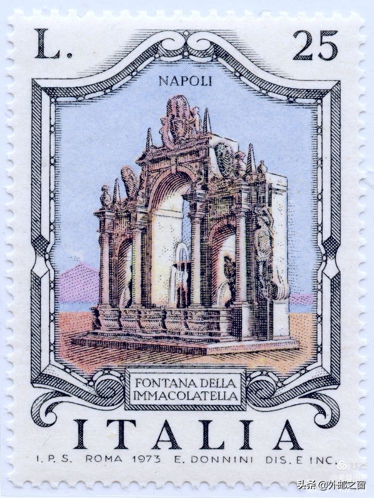 1987年意大利艺术文化遗产邮票,意大利稀少邮票