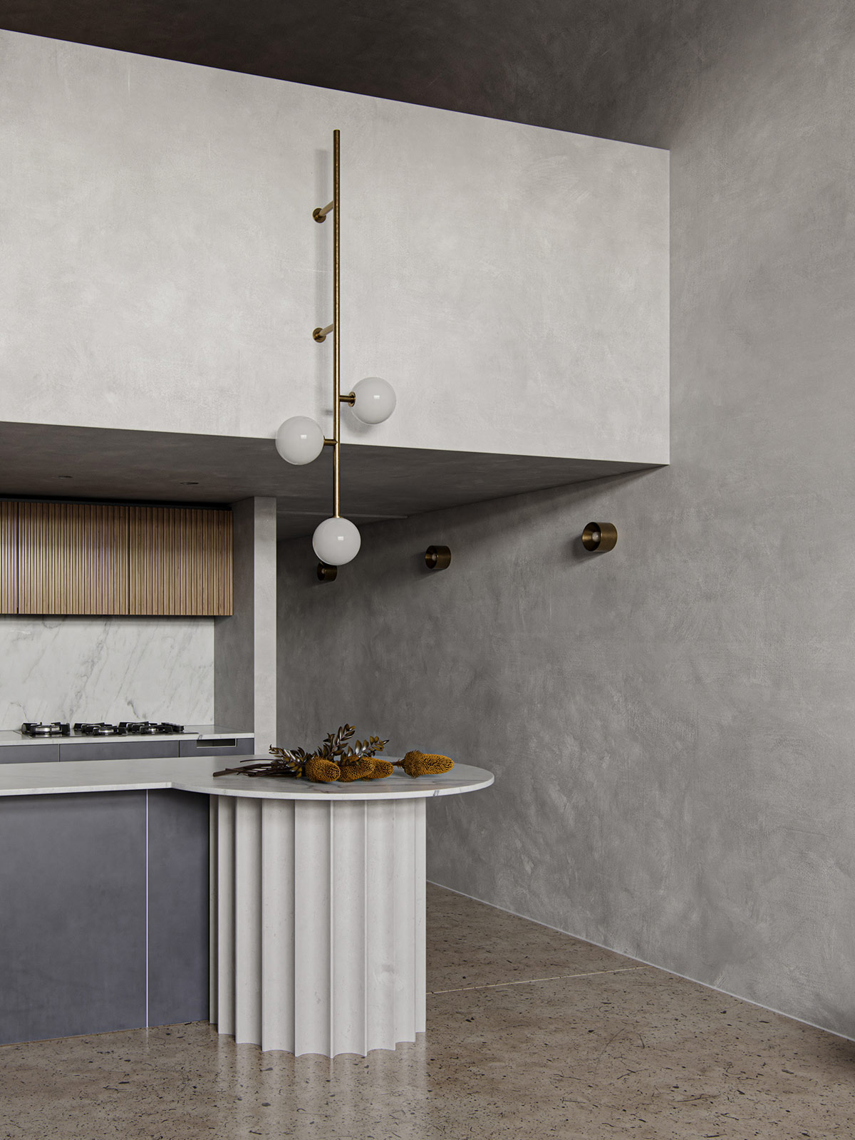 和平区侘寂风装修,极简主义的现代住宅设计