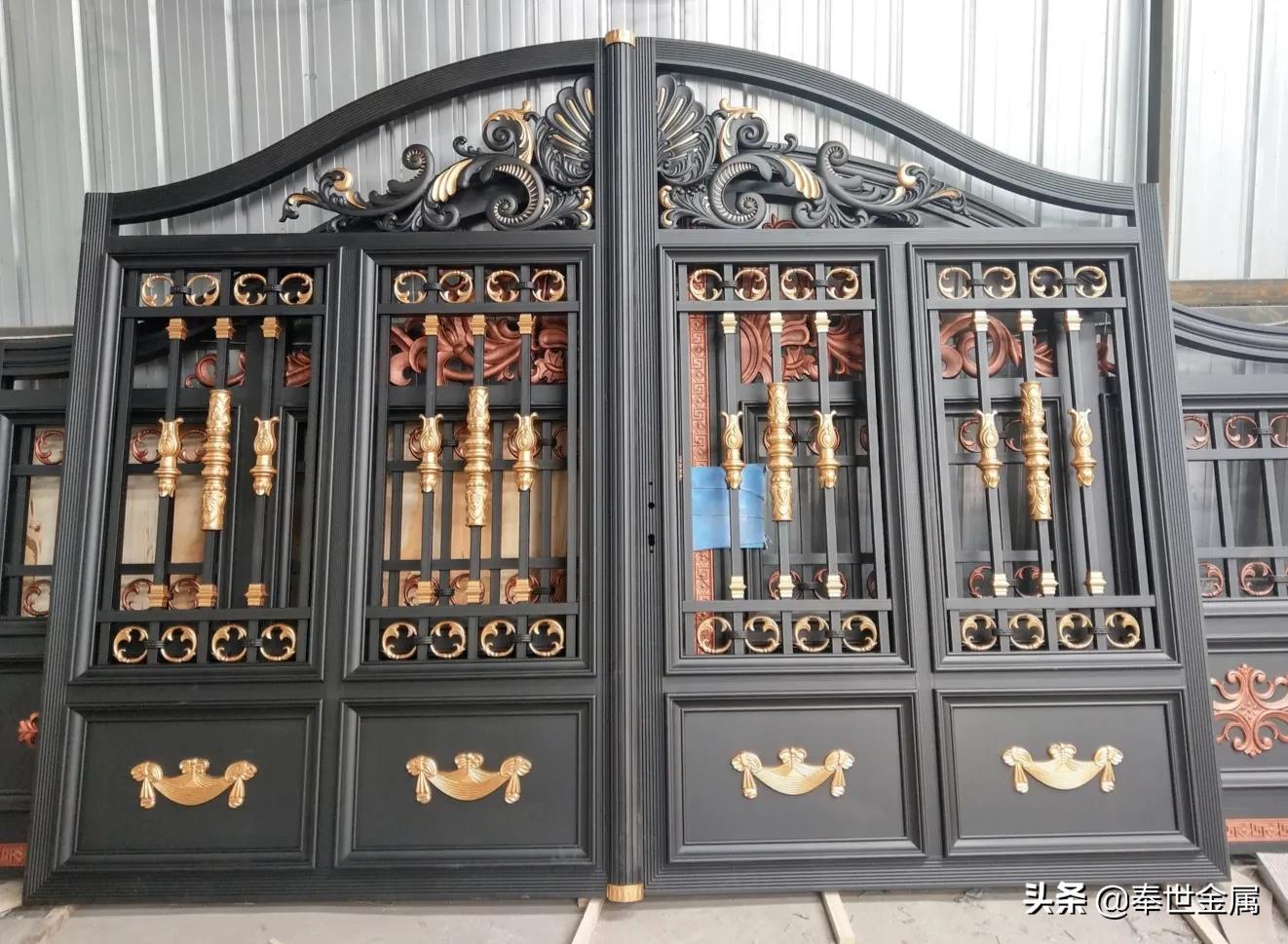 铝艺大门为什么这么便宜,铝艺大门优点在哪