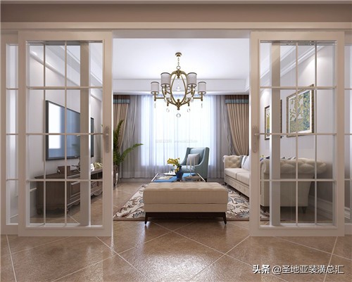 入户门正对餐厅怎么解决,客餐厅一体正对入户门