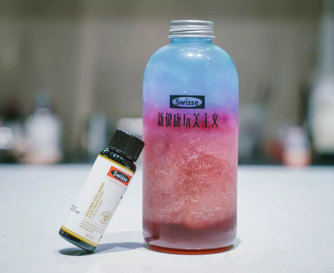 上海的夏天是炎热的,swisse好喝的奶茶