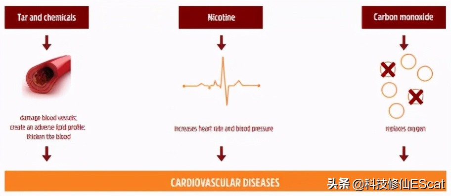 电子烟和香烟哪个危害更大,水烟筒香烟电子烟哪个危害大