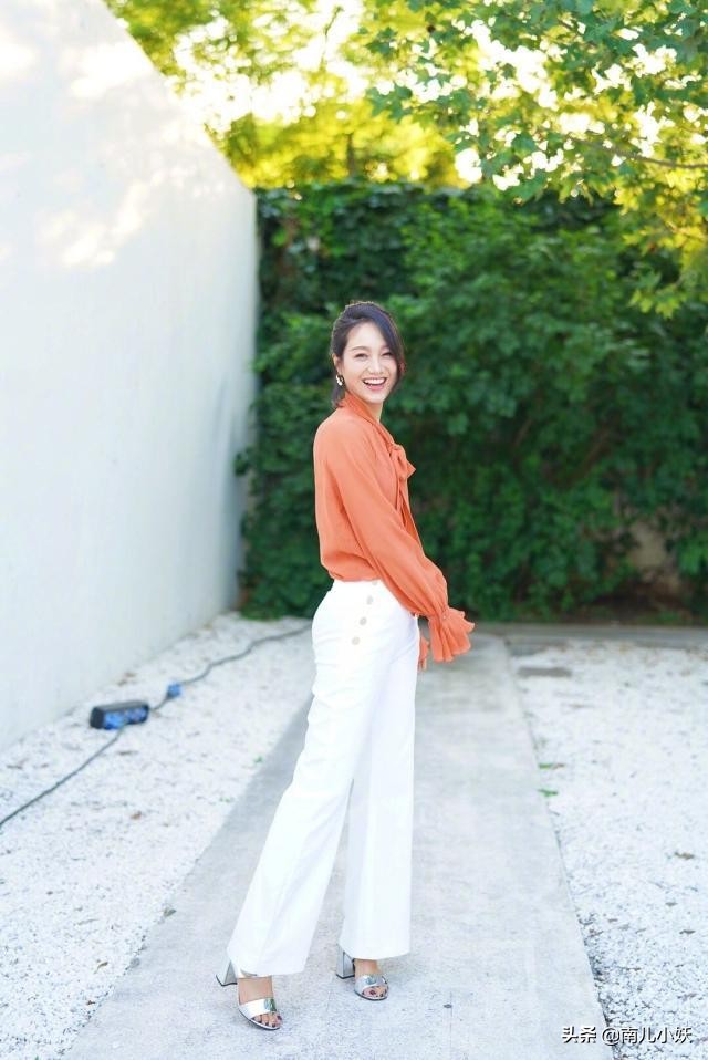 朱丹白色短衫搭配,朱丹秋冬穿衣搭配