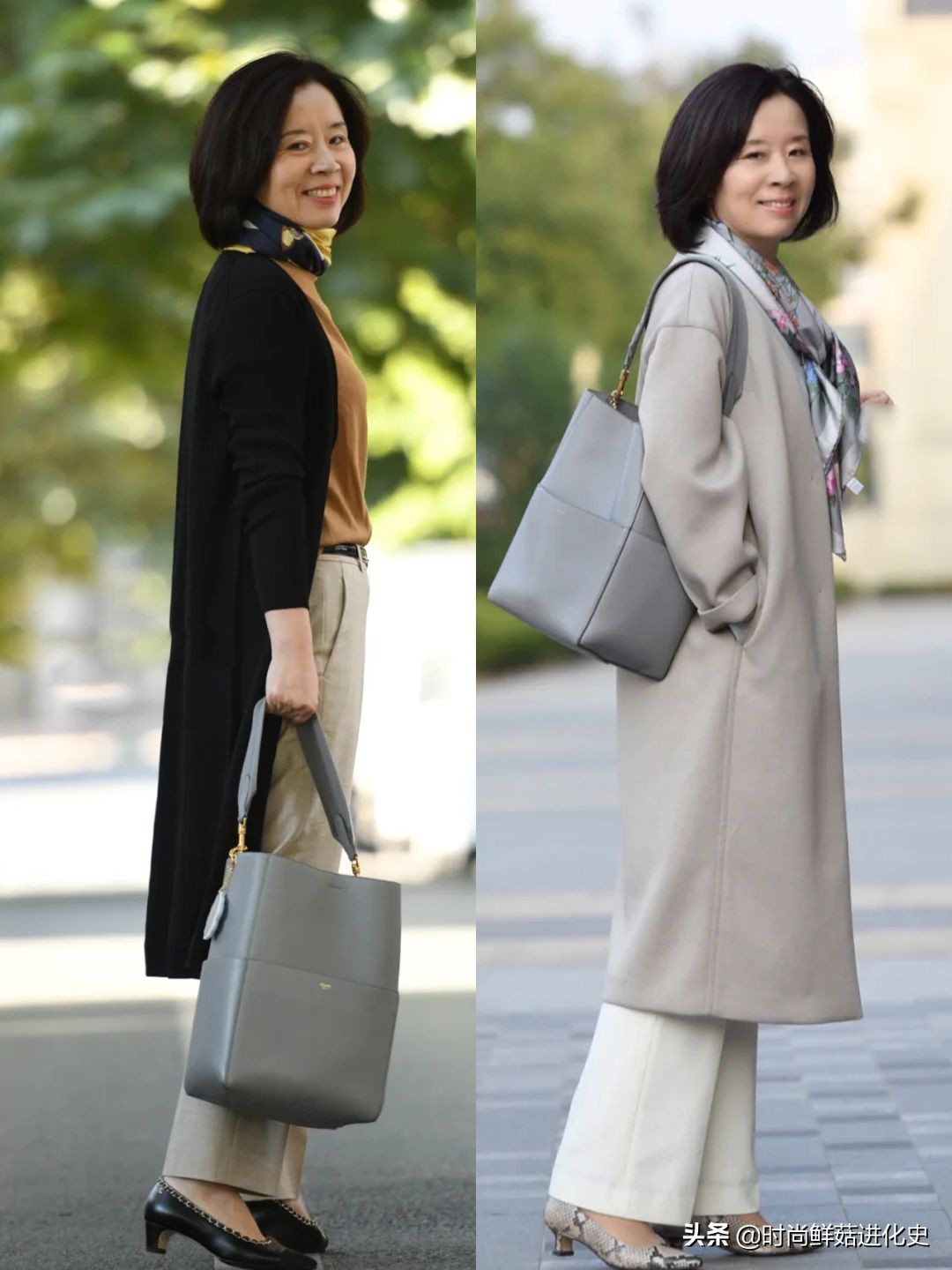 中年女人穿西装搭什么裤子,中年妇女穿西装配什么裤子