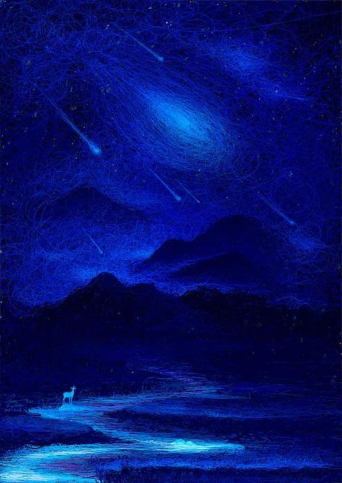 描摹梦境的魔术师，靠画“圈圈”火遍全网