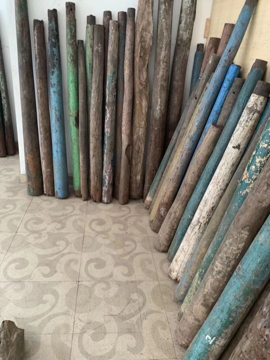 小叶紫檀原木老料手串,小叶紫檀木头香味