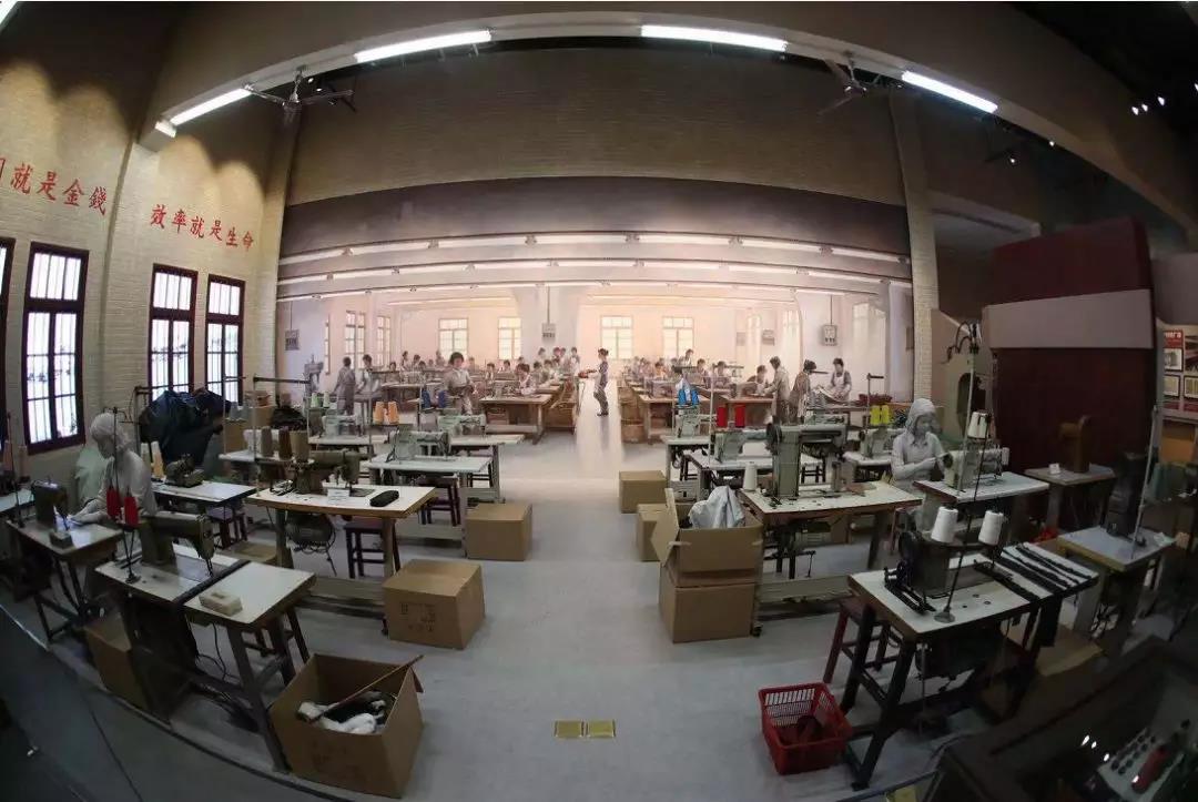 虎门太平博物馆,东莞太平手袋厂陈列