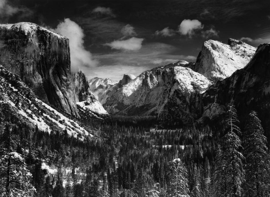 用Photoshop调出安赛尔·亚当斯的风光照色调风格，向经典致敬