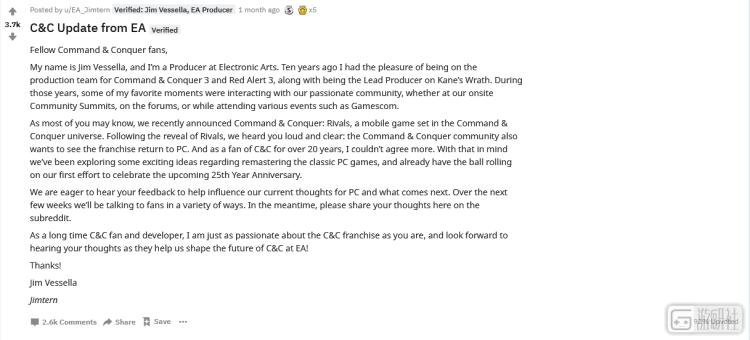 命令与征服红色警戒重制版,命令与征服红警重制版正式公布