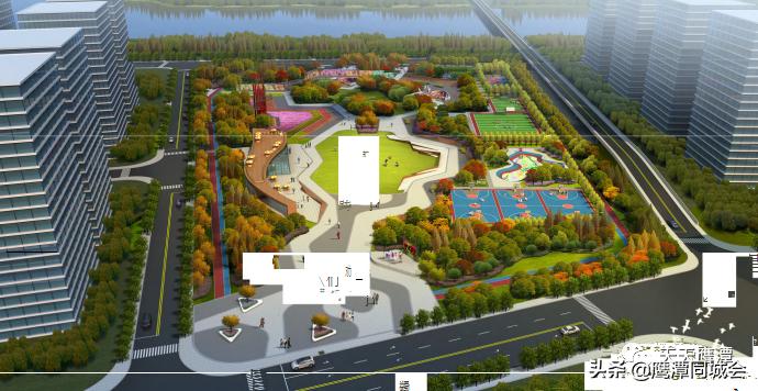 鹰潭天虹附近公园,鹰潭天虹周边全景