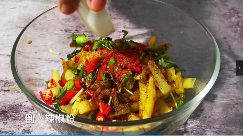 狼牙土豆超简单,狼牙土豆麻辣鲜香