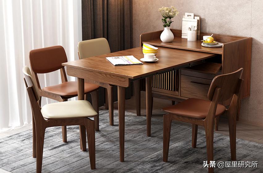 小户型折叠隐形餐桌,墙面餐桌折叠可伸缩小户型