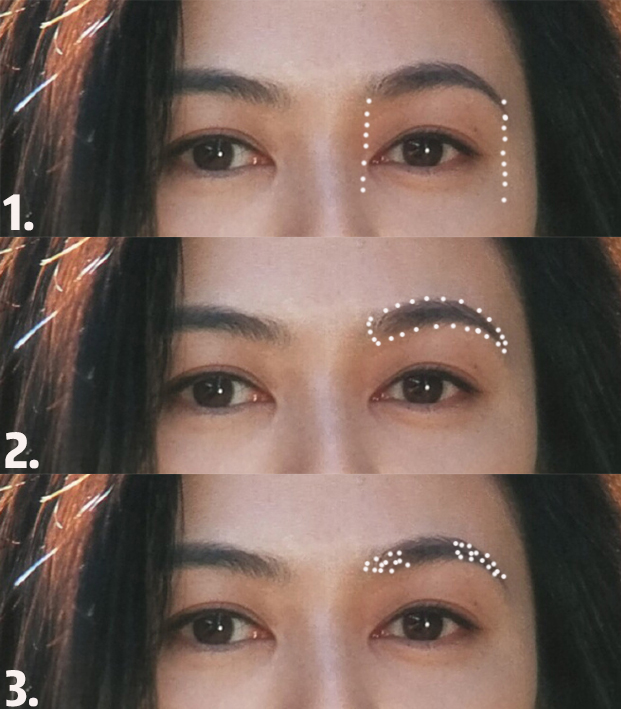 港风妆容王祖贤,关之琳妆容搭配