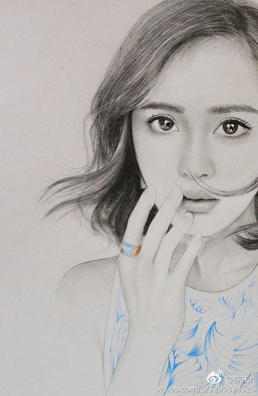 大学没毕业，95后妹纸用一支铅笔就撩到了范冰冰！这...