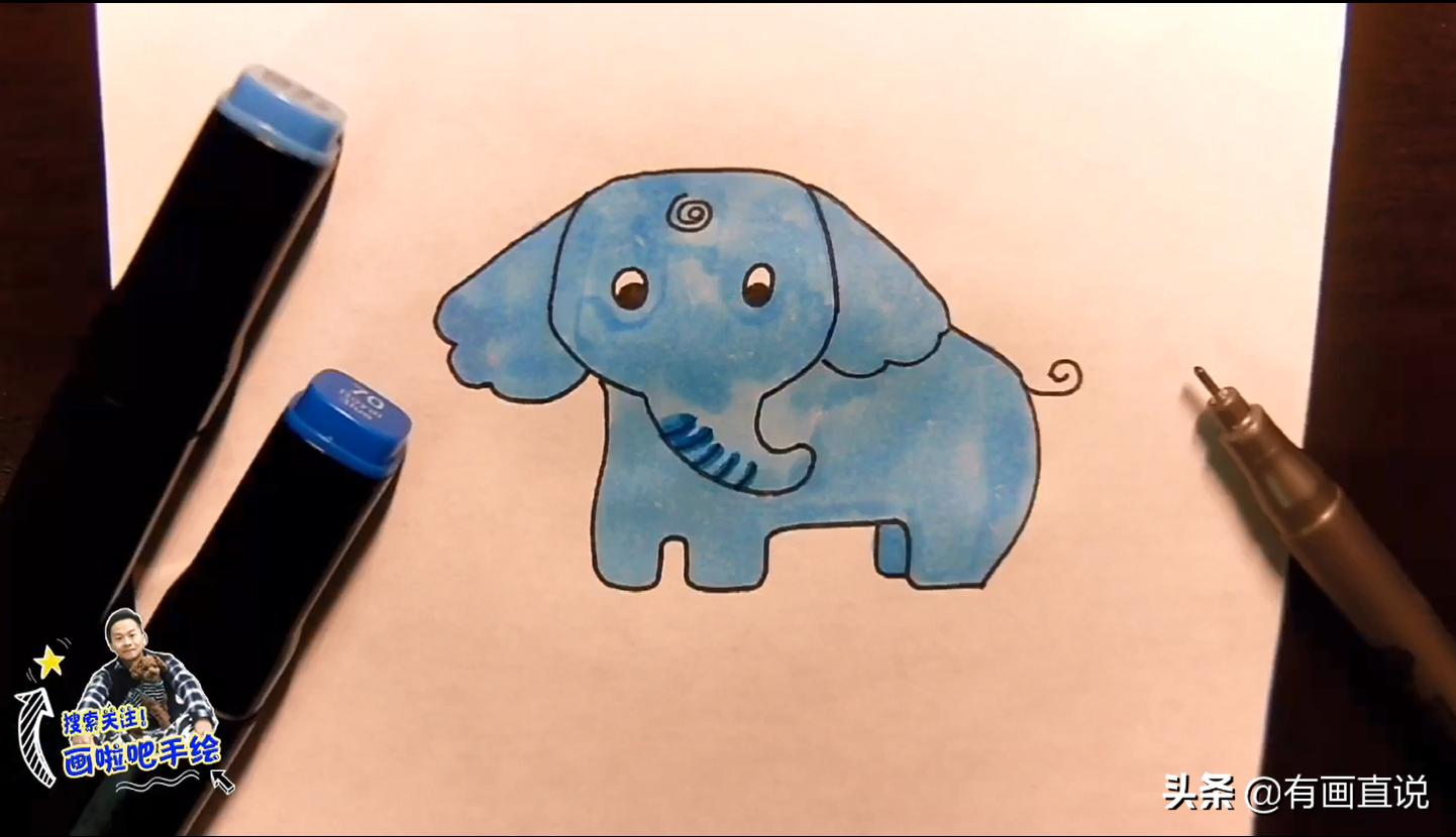 儿童画画教程3-6岁简笔画小公主,7-10岁儿童画画hellokitty简笔画