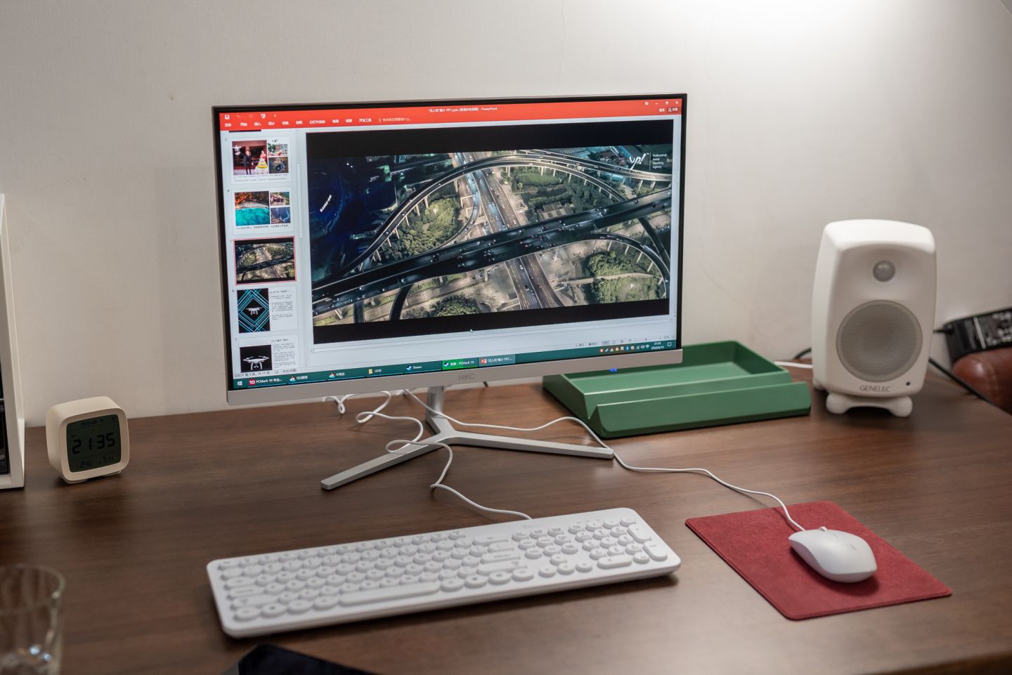 性价比的一体机体验怎样？HKC蚂蚁电脑