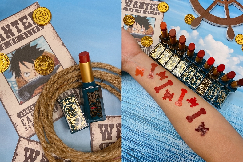 植村秀联名海贼王,植村秀海贼王联名口红红棕乔巴