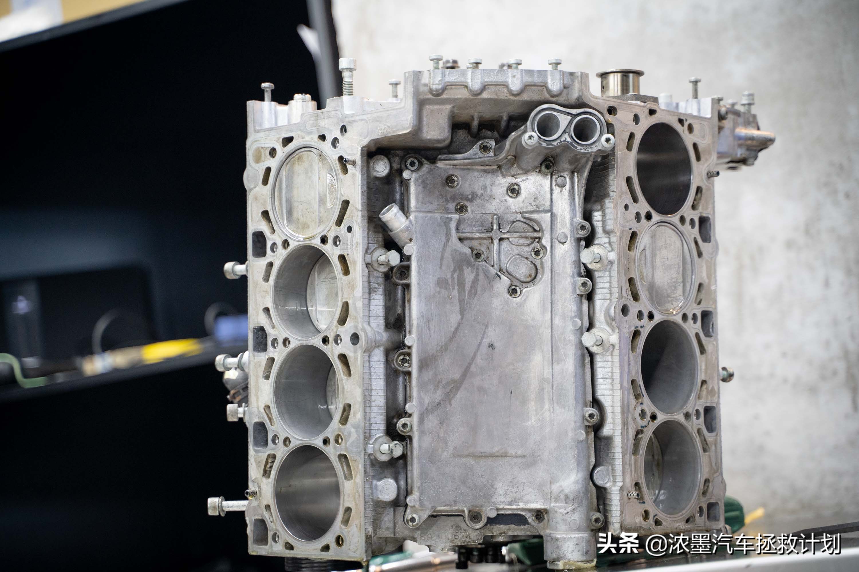 奥迪a6发动机大修全过程,翻新奥迪a6大修发动机