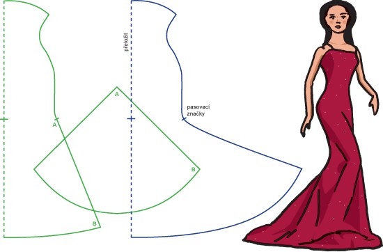 给洋娃娃制作衣服,给芭比娃娃制作服装