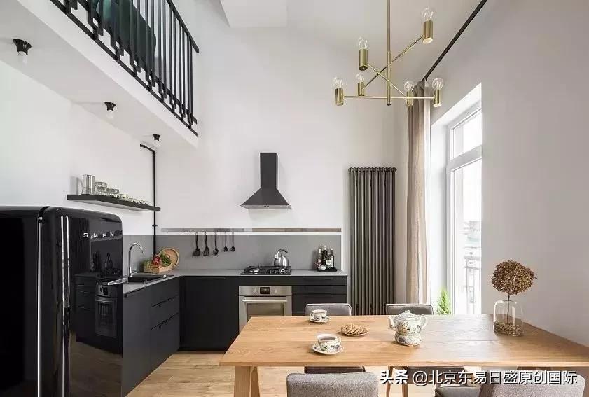 餐厅厨房一体化设计的6个方案,中厨西厨餐厅厨房一体设计